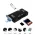 Citac kartica USB JWD 6u1 OTG crni.