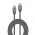 USB Data kabl LDNIO LC441c-100W Type C na Type C sivi 1m.