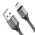 USB Data kabl LDNIO LS431 micro USB sivi 1m.