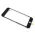 Staklo touchscreen-a za iPhone 8 Plus sa frejmom + oca black (MS).