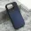 Futrola - maska COLOR METAL MagSafe za iPhone 15 Pro (6.1) crna (MS).