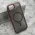 Futrola - maska DARK DROP MagSafe za iPhone 16E (6.1) bordo (MS).