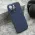 Futrola - maska VELVET TOUCH za iPhone 16 Pro (6.3) tamno plava (MS).