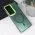 Futrola - maska Magsafe Clear za Samsung S938 Galaxy S25 Ultra 5G zelena.