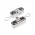 Power bank prenosiva baterija privezak Oxpower 5000mAh Type C bela.