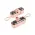 Power bank prenosiva baterija privezak Oxpower 5000mAh lightning roze.