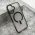 Futrola - maska BLURRY MagSafe za iPhone 16 (6.1) crna (MS).