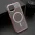 Futrola - maska SPARKLING MagSafe za iPhone 15 (6.1) roze (MS).