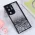 Futrola - maska Frame Glitter za Samsung Galaxy S23 Ultra crna.