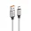 USB data kabl Superior SU-K100 pleteni Fast 120W 6A Type-C 1m srebrni (MS).