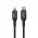 USB data kabl Superior SU-K105 Cink 27W 3A Type-C na Lightning 1m crni (MS).
