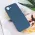 Futrola - maska Teracell Soft Velvet za iPhone 16e 6.1 plava.