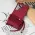 Futrola - maska Crossbody za Samsung S938 Galaxy S25 Ultra bordo.