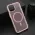 Futrola - maska CRYSTAL MagSafe za iPhone 13 (6.1) roze (MS).
