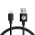 USB Data kabl Teracell Plus 2.4A za iPhone lightning crni 1.2m.
