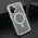 Futrola - maska CRYSTAL MagSafe za iPhone 16 (6.1) bela (MS).
