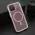 Futrola - maska CRYSTAL MagSafe za iPhone 14 (6.1) roze (MS).