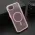 Futrola - maska CRYSTAL MagSafe za iPhone 16E (6.1) roze (MS).