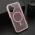 Futrola - maska CRYSTAL MagSafe za iPhone 16 (6.1) roze (MS).