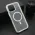 Futrola - maska CRYSTAL MagSafe za iPhone 16 Pro Max (6.9) bela (MS).