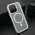 Futrola - maska CRYSTAL MagSafe za iPhone 16 Pro (6.3) bela (MS).