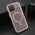 Futrola - maska CRYSTAL MagSafe za iPhone 15 (6.1) roze (MS).