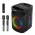 Zvucnik bluetooth BKK XC6200B sa dva mikrofona crni (MS).