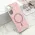 Futrole GLAM GLOW MagSafe za Samsung A566 Galaxy A56 5G roze (MS).
