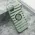 Futrola - maska LINES LOGO CUT za iPhone 15 (6.1) mint (MS).