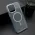 Futrola - maska SPARKLING MagSafe za iPhone 15 Pro Max (6.7) plava (MS).