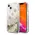 Futrola - maska Guess Hc Liquid Glitter Peony za iPhone 13 6.1 zlatna (GUHCP13MLGPEGO).