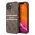 Futrola - maska Guess Stripe za iPhone 13 6.1 braon (GUHCP13M4GDBR).