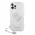 Futrola - maska Guess Hc PC 4G Metal Charm za iPhone 12 Pro Max 6.7 srebrna (GUHCP12LKS4GSI).