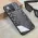 Futrola - maska Shiny glass za Xiaomi Redmi 12C crna.
