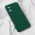 Futrola - maska Teracell Soft Velvet za Xiaomi Redmi 13C tamno zelena.