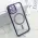 Futrola - maska DIAMOND MagSafe za iPhone 12 (6.1) ljubicasta (MS).