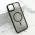 Futrola - maska SHINING MAGSAFE za iPhone 15 Plus (6.7) crna (MS).