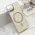 Futrole GLAM GLOW MagSafe za iPhone 13 (6.1) zlatna (MS).