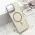 Futrole GLAM GLOW MagSafe za iPhone 16 Pro Max (6.9) zlatna (MS).