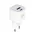 Kuciste punjaca Superior SU-P104 30W GaN Super Fast USB A QC3.0+Type C belo (MS).