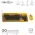 Combo mis tastatura wireless Fantech WK-899 GO mochi101 zuta.