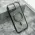 Futrola - maska CLEAR ELEGANT MAGSAFE za iPhone 15 Pro Max (6.7) crna (MS).