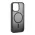 Futrola - maska PURO GRADIENT MAGSAFE za iPhone 15 Pro Max (6.7) crna (MS).