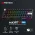 Tastatura Mehanicka Gaming Fantech MK857 RGB Maxfit61 FROST crna (Blue switch).