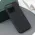 Silikonska futrola - maska Skin za iPhone 15 Pro 6.1 mat crna.
