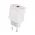Kucni punjac KONFULON C69A+DC05 QC 15W, USB na iPhone lightning beli 1m.
