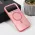 Futrola - maska Magsafe Clear za iPhone 17 Pro Max 6.9 roze.