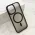 Futrola - maska SILKY MagSafe II za iPhone 17 (6.3) crna (MS).