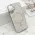 Futrola - maska GLAM GLOW MagSafe za iPhone 16 (6.1) srebrna (MS).