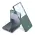 Futrola - maska SMOOTH II za Samsung F751B Galaxy Z Flip 7 5G zelena (GKK case) (MS).